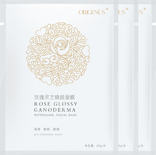 初美玫瑰灵芝焕颜面膜